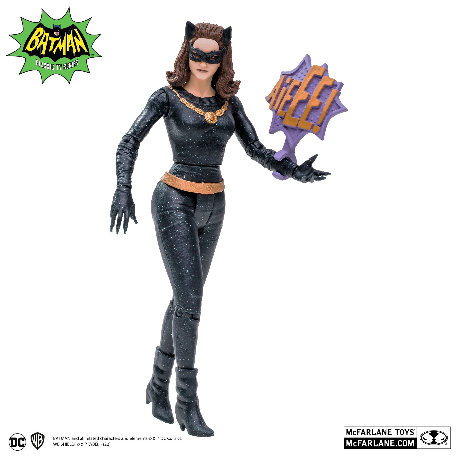 McFarlane Toys DC Retro Batman 66 Catwoman (Julie Newmar) 15cm Action Figure