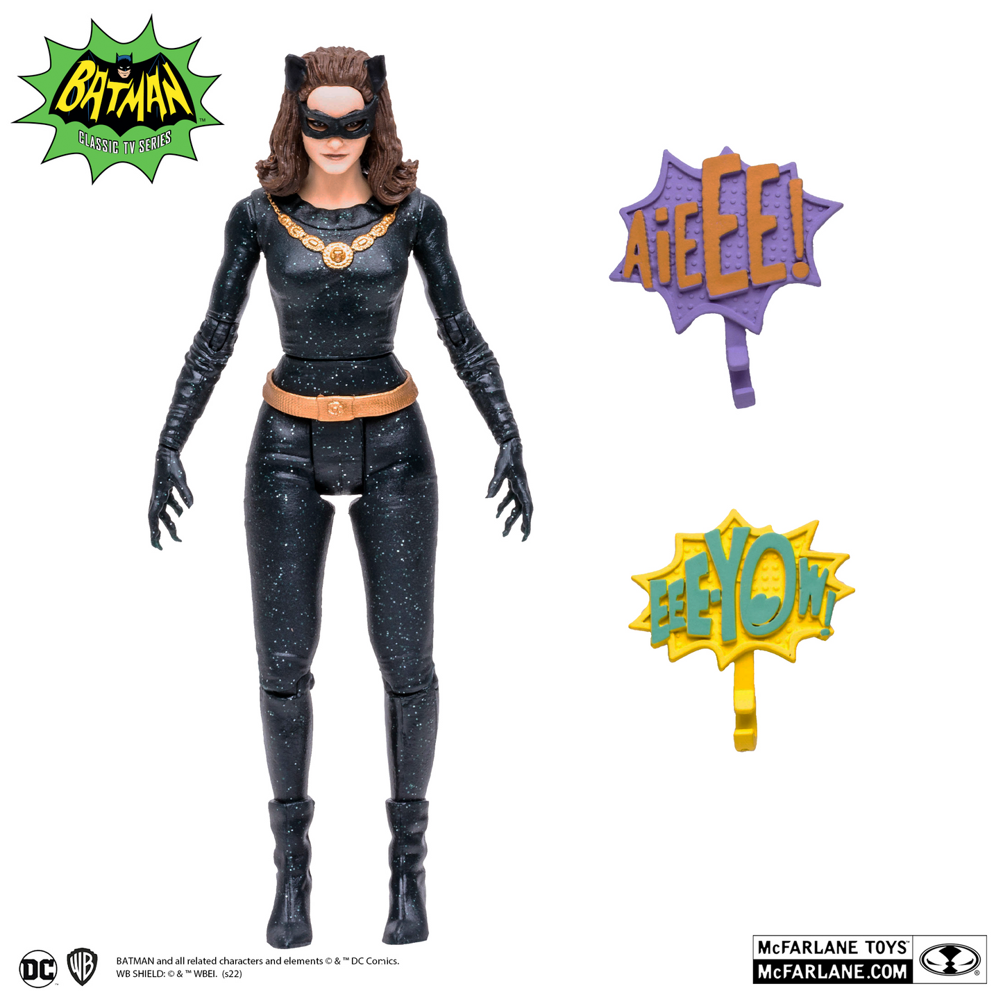 McFarlane Toys DC Retro Batman 66 Catwoman (Julie Newmar) 15cm Action Figure