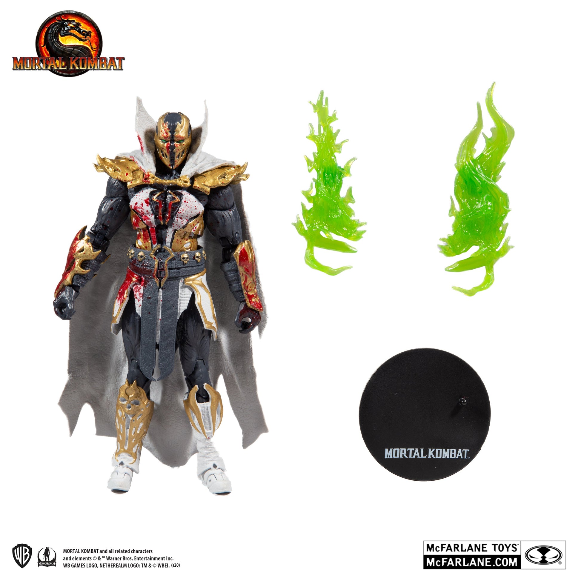 McFarlane Toys Mortal Kombat 11 Malefik Spawn (Bloody Disciple) 7" Action Figure