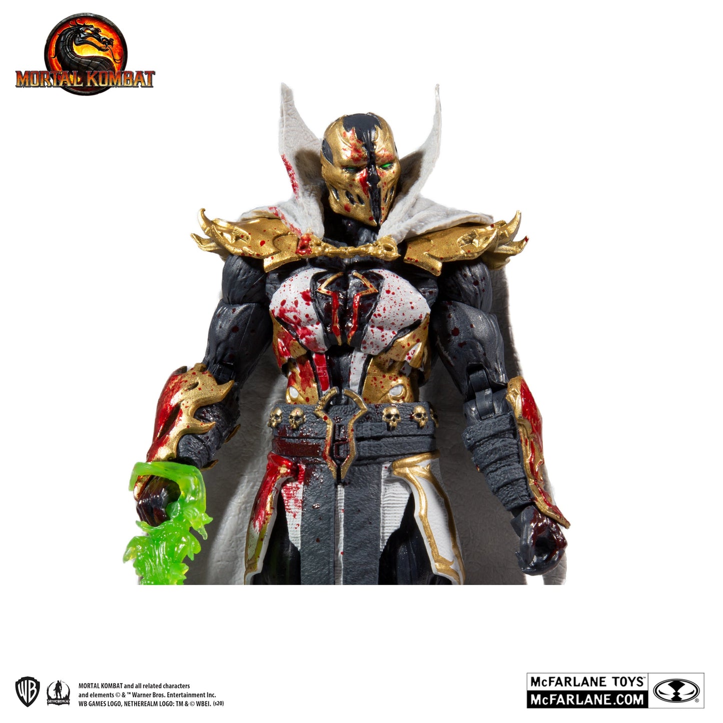McFarlane Toys Mortal Kombat 11 Malefik Spawn (Bloody Disciple) 7" Action Figure