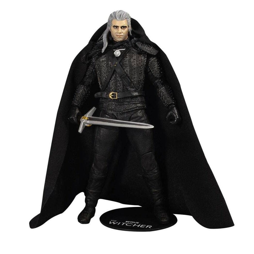 McFarlane Toys The Witcher Netflix Geralt of Rivia (Season 1) 7" Action Figure (Cloth Cape)