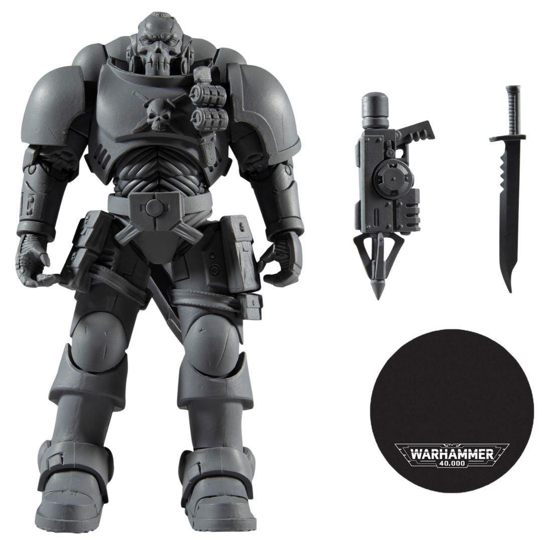 McFarlane Toys Warhammer 40K Space Marine Reiver (Artist Proof) With Grapnel Launcher 7" Action Figure