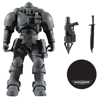 McFarlane Toys Warhammer 40K Space Marine Reiver (Artist Proof) With Grapnel Launcher 7" Action Figure