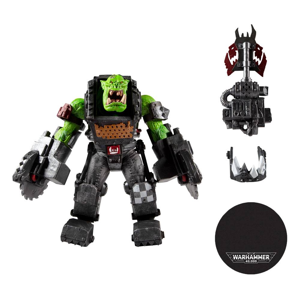McFarlane Toys Warhammer 40k Ork Meganob With Buzzsaw 12" Megafig Action Figure