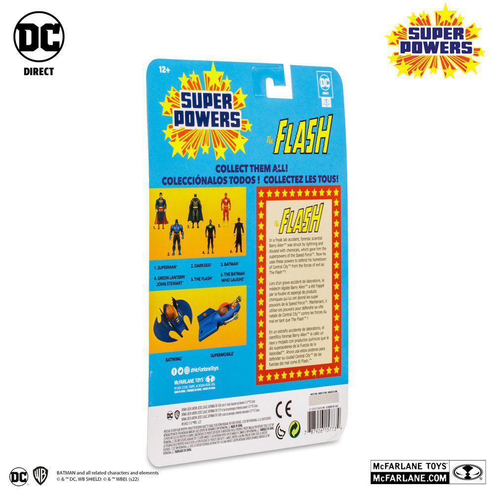**PRE-ORDER** McFarlane Toys DC Super Powers Wave 2 The Flash 4" Action Figure