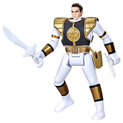 Power Rangers Mighty Morphin Retro White Ranger Tommy 10cm Action Figure