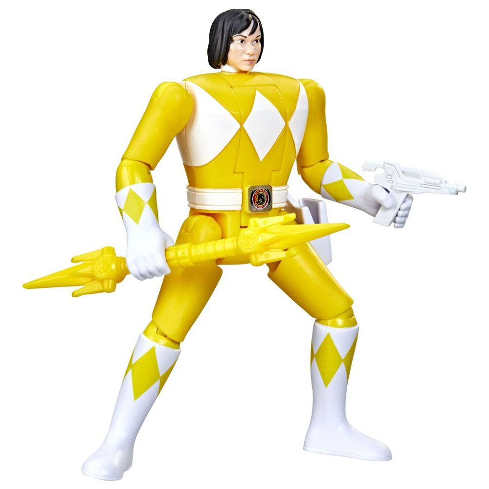 Power Rangers Mighty Morphin Retro Yellow Ranger Trini 10cm Action Figure