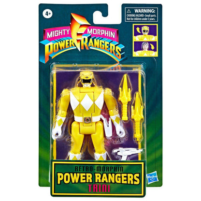 Power Rangers Mighty Morphin Retro Yellow Ranger Trini 10cm Action Figure