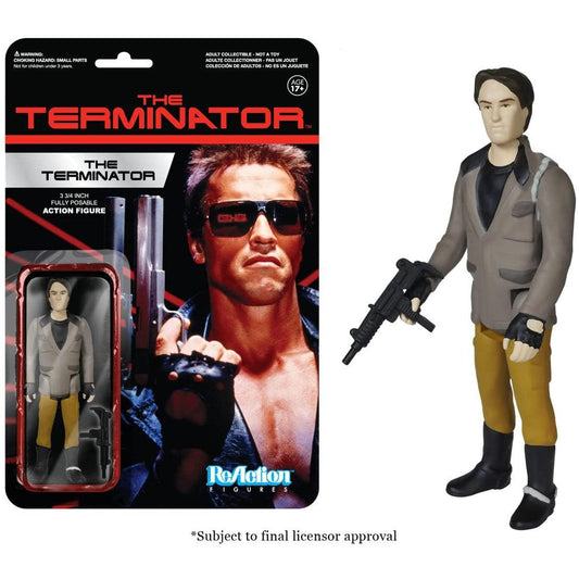 SUPER7 Funko ReAction 3.75" - THE TERMINATOR Figure - Retro Style