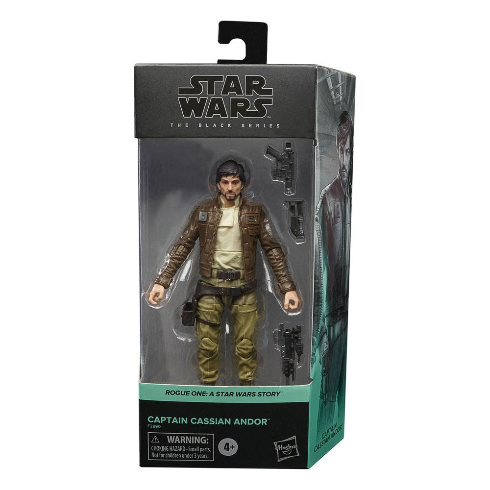 Star Wars Black Series Rogue One Captain Cassian Andor 15cm Action Figure