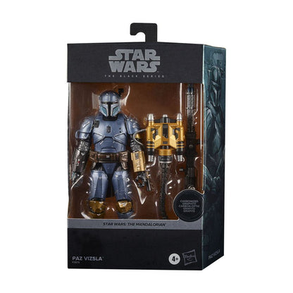 Star Wars The Mandalorian Black Series Carbonized Paz Vizsla 15cm Action Figure