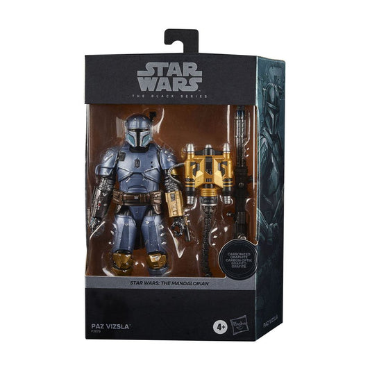 Star Wars The Mandalorian Black Series Carbonized Paz Vizsla 15cm Action Figure