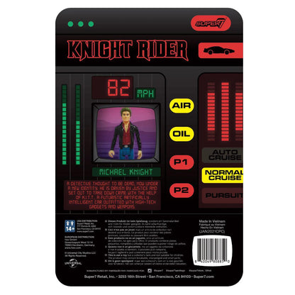 Super7 Knight Rider 3.75" ReAction Michael Knight Action Figure