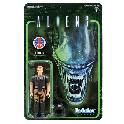 Super7 ReAction Aliens Hicks 3.75" Action Figure
