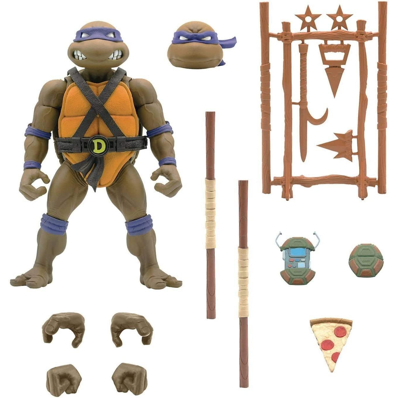 Super7 Teenage Mutant Ninja Turtles Ultimates Donatello 18cm Action Figure Wave 4