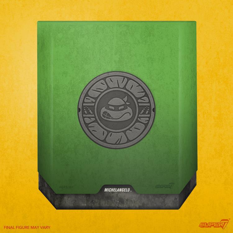 Super7 Teenage Mutant Ninja Turtles Ultimates Michelangelo 18cm Action Figure Wave 3