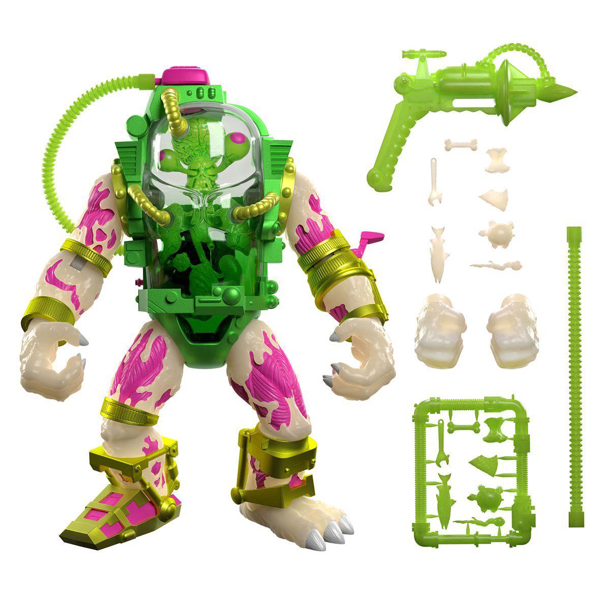 Super7 Teenage Mutant Ninja Turtles Ultimates Mutagen Man (Glow In The Dark) Exclusive 18cm Action Figure