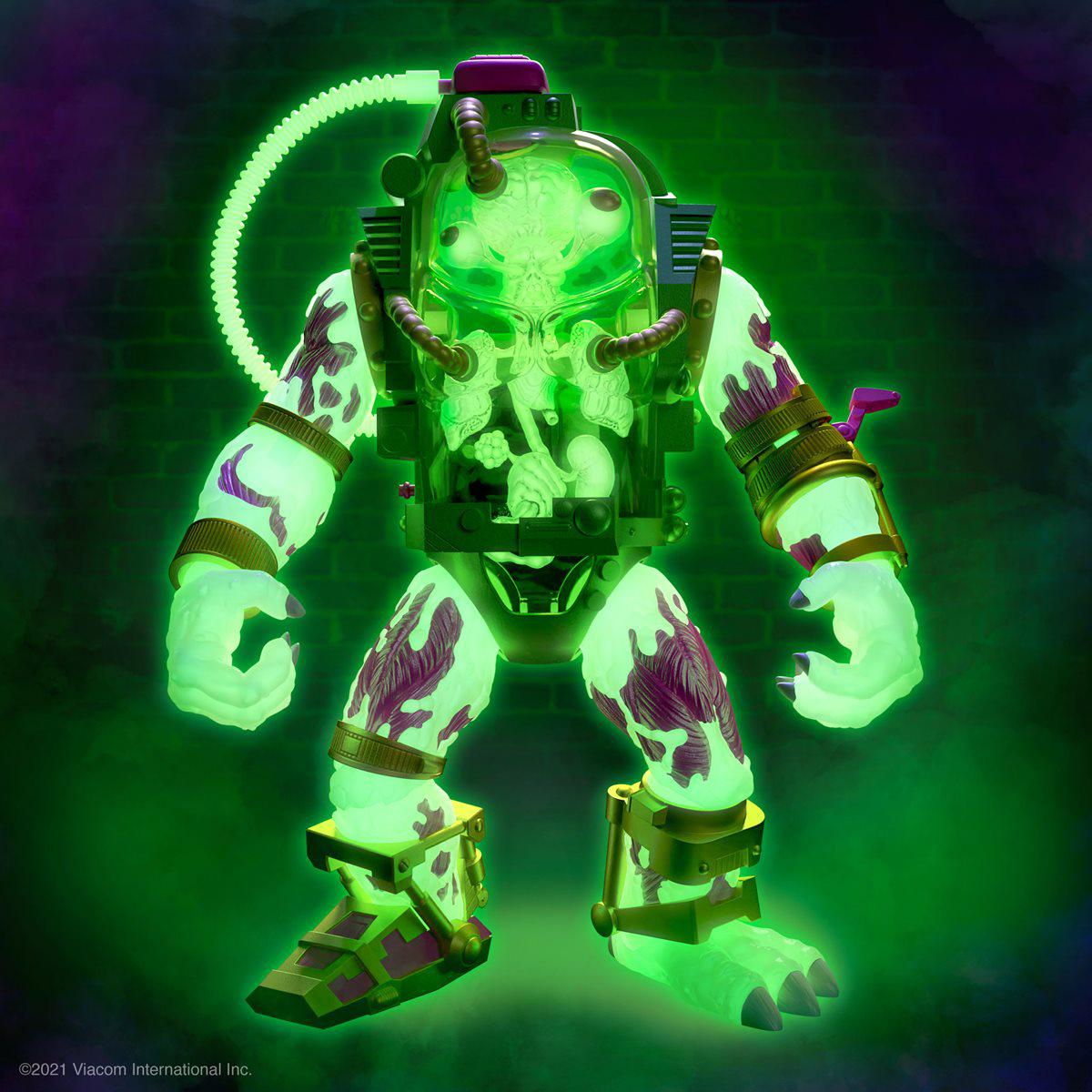 Super7 Teenage Mutant Ninja Turtles Ultimates Mutagen Man (Glow In The Dark) Exclusive 18cm Action Figure
