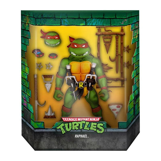 Super7 Teenage Mutant Ninja Turtles Ultimates Raphael 18cm Action Figure Wave 1
