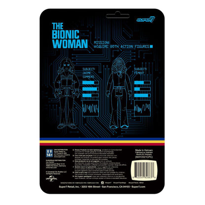 Super7 The Bionic Woman 3.75" ReAction Jamie Sommers Action Figure