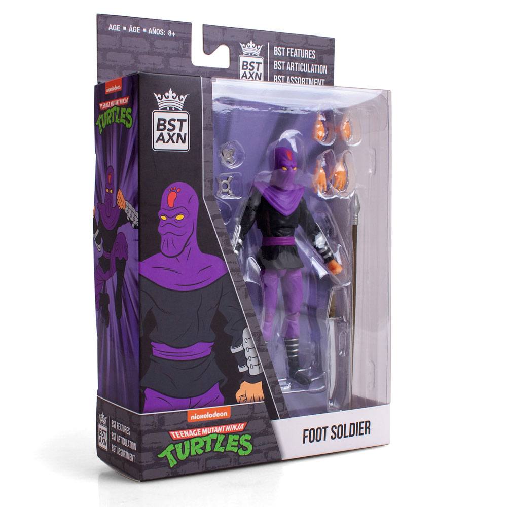 The Loyal Subjects Teenage Mutant Ninja Turtles Foot Soldier BST AXN Action Figure