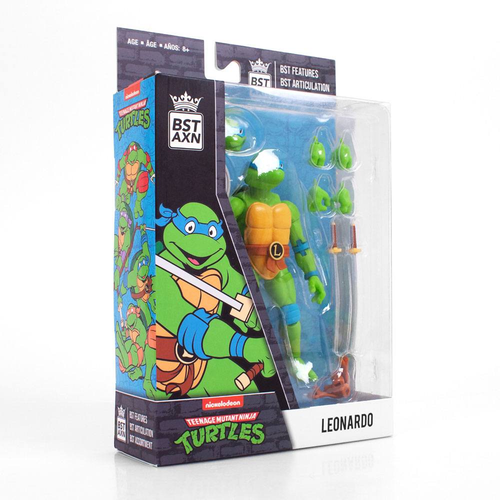 The Loyal Subjects Teenage Mutant Ninja Turtles Leonardo BST AXN Action Figure