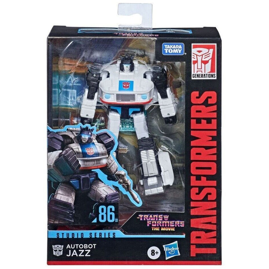 Transformers Generations Studio Series 86-01 Deluxe Class Jazz Action Figure